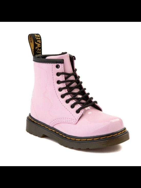 Dr. Martens Other - Dr. Martens Kids' Pink Patent Lace-Up Boot Size 7